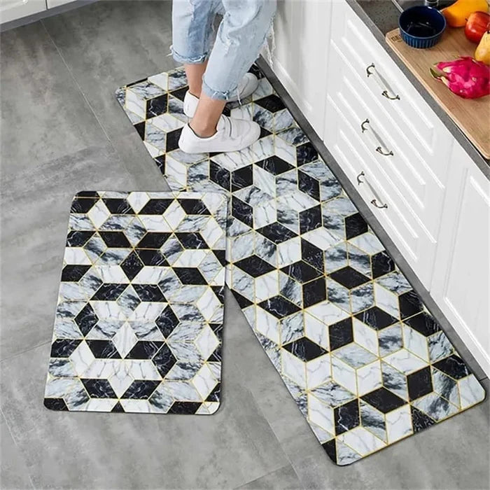 Medium Size Anti Slip Water Absorbent Runner With Mat (FREE DELIVERY😍)