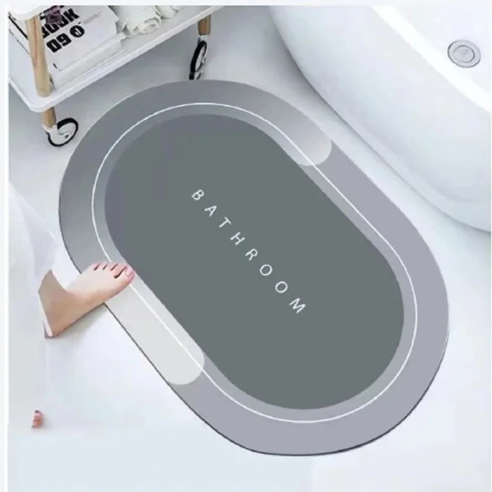 2 Pcs Medium Size Water Absorbent Anti-Slip Mat