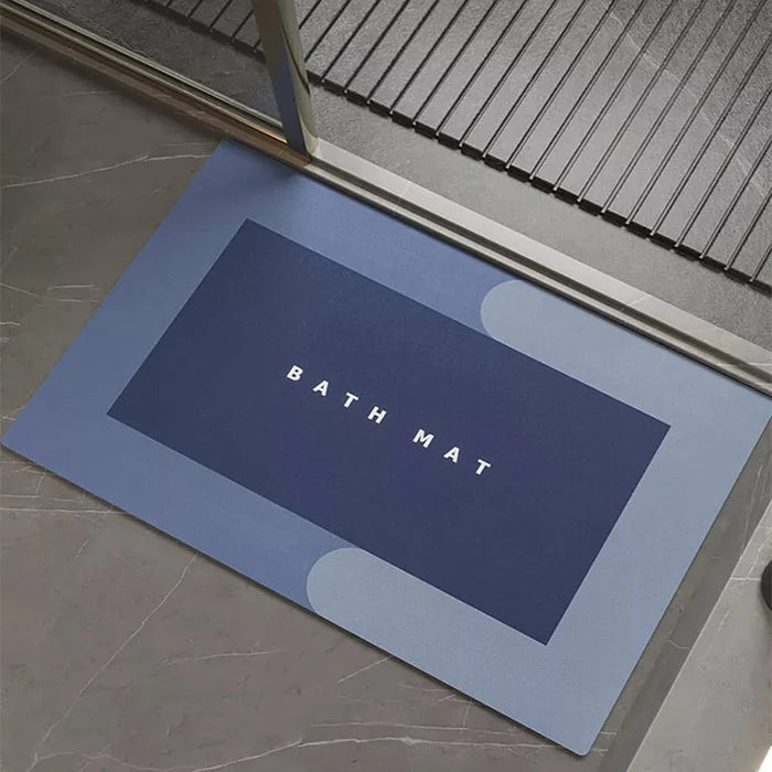 2 Pcs Medium Size Water Absorbent Anti-Slip Mat
