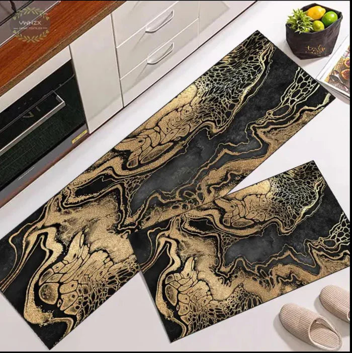 Medium Size Anti Slip Water Absorbent Runner With Mat (FREE DELIVERY😍