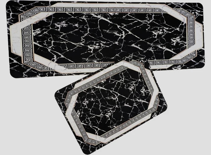 Medium Size Anti Slip Water Absorbent Runner With Mat (FREE DELIVERY😍)