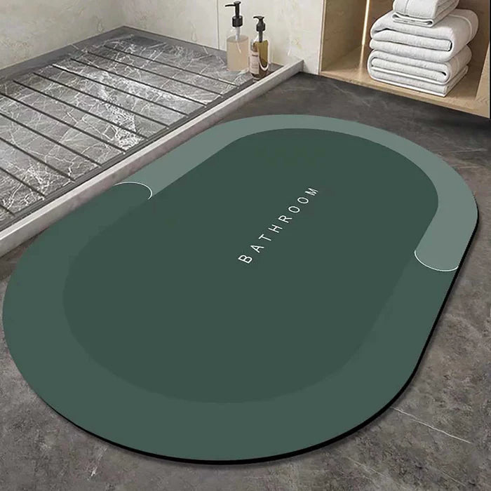2 Pcs Medium Size Water Absorbent Anti-Slip Mat