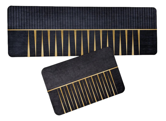 Medium Size Anti Slip Water Absorbent Runner With Mat (FREE DELIVERY😍)