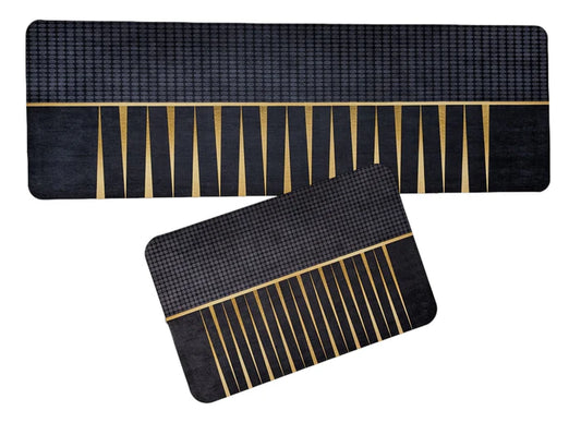 Medium Size Anti Slip Water Absorbent Runner With Mat (FREE DELIVERY😍)