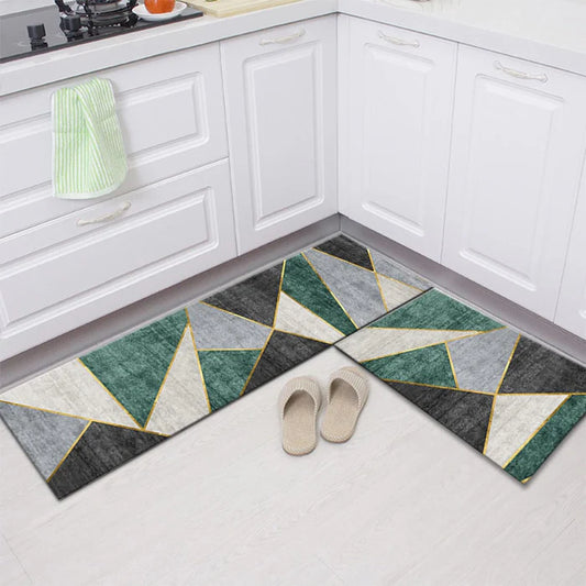 Medium Size Anti Slip Water Absorbent Runner With Mat (FREE DELIVERY😍)