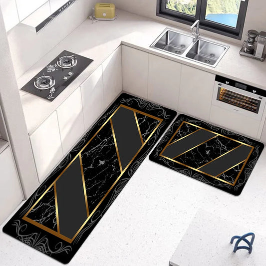 Medium Size Anti Slip Water Absorbent Runner With Mat (FREE DELIVERY😍