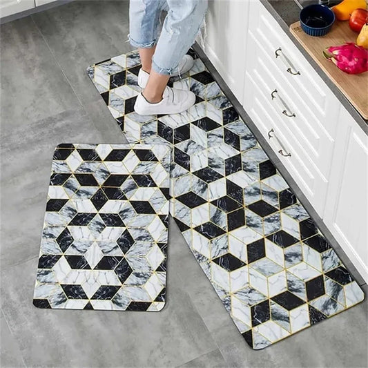Medium Size Anti Slip Water Absorbent Runner With Mat (FREE DELIVERY😍)