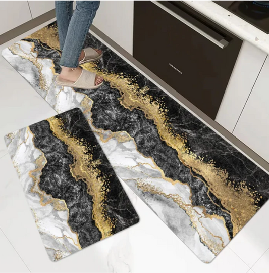 Medium Size Anti Slip Water Absorbent Runner With Mat