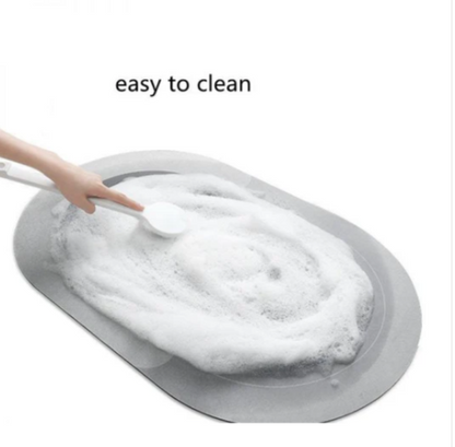 2 Pcs Medium Size Water Absorbent Anti-Slip Mat