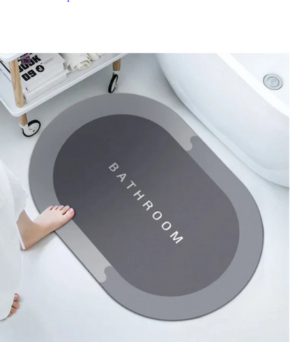 2 Pcs Medium Size Water Absorbent Anti-Slip Mat