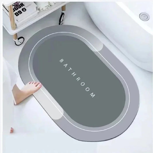 2 Pcs Medium Size Water Absorbent Anti-Slip Mat