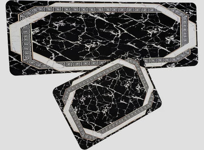 Medium Size Anti Slip Water Absorbent Runner With Mat (FREE DELIVERY😍)