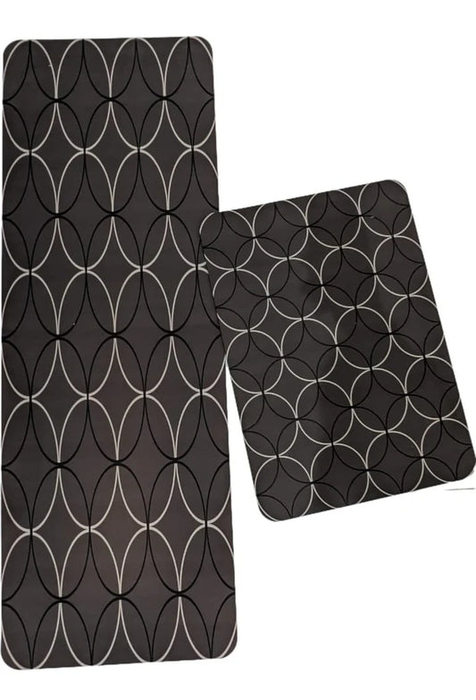 Medium Size Anti Slip Water Absorbent Runner With Mat (FREE DELIVERY😍)