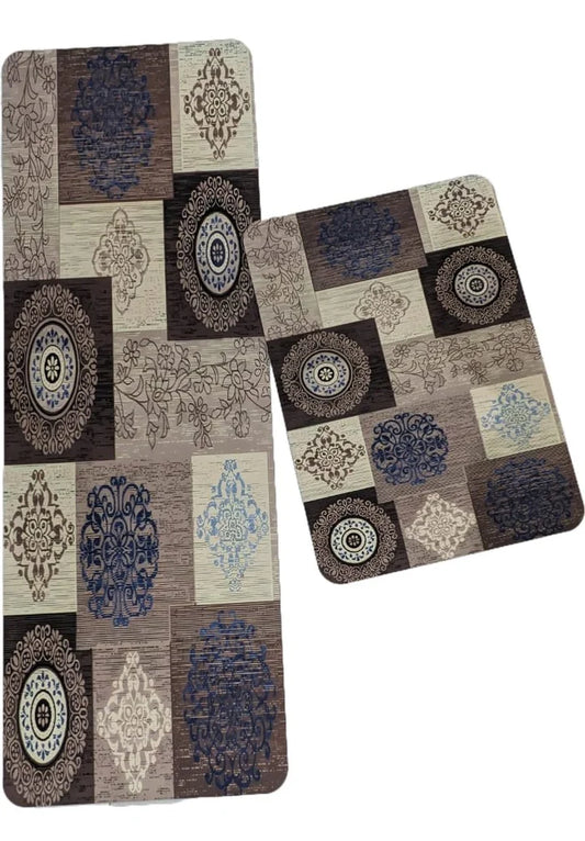 Medium Size Anti Slip Water Absorbent Runner With Mat (FREE DELIVERY😍)