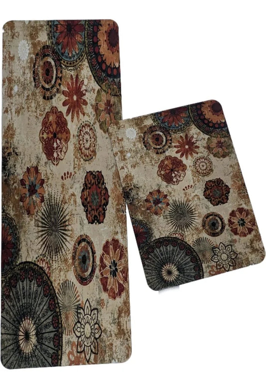 Medium Size Anti Slip Water Absorbent Runner With Mat (FREE DELIVERY😍)