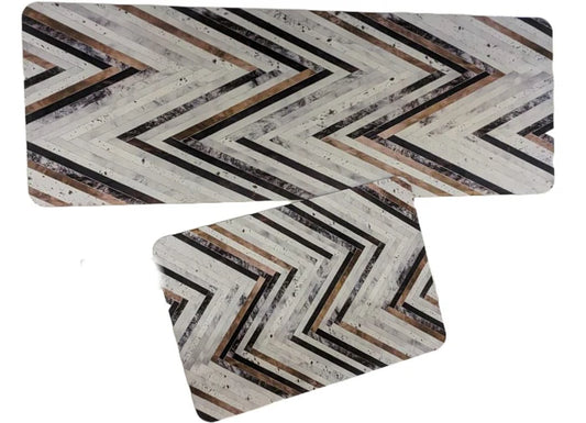 Medium Size Anti Slip Water Absorbent Runner With Mat (FREE DELIVERY😍)